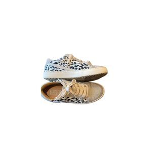 White Raven Animal print sneakers